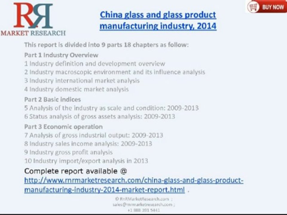 Glass and Glass Product Manufacturing Market