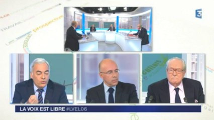 Débat entre Jean-Marie Le Pen, Eric Ciotti et Patrick Allemand