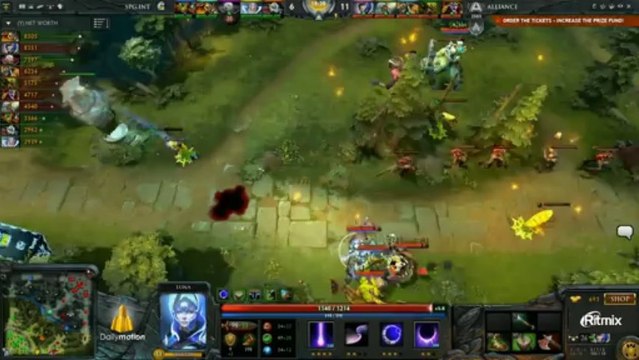 The Alliance vs Speed Gaming Game 2 - DOTA 2 Champions League Grand Final - TobiWan & Clairvoyance