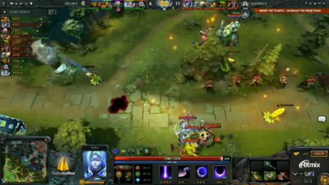 The Alliance vs Speed Gaming Game 2 - DOTA 2 Champions League Grand Final - TobiWan & Clairvoyance