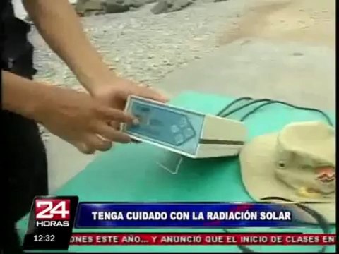 Senamhi alerta a ciudadanos por alto niveles de radiación en Lima