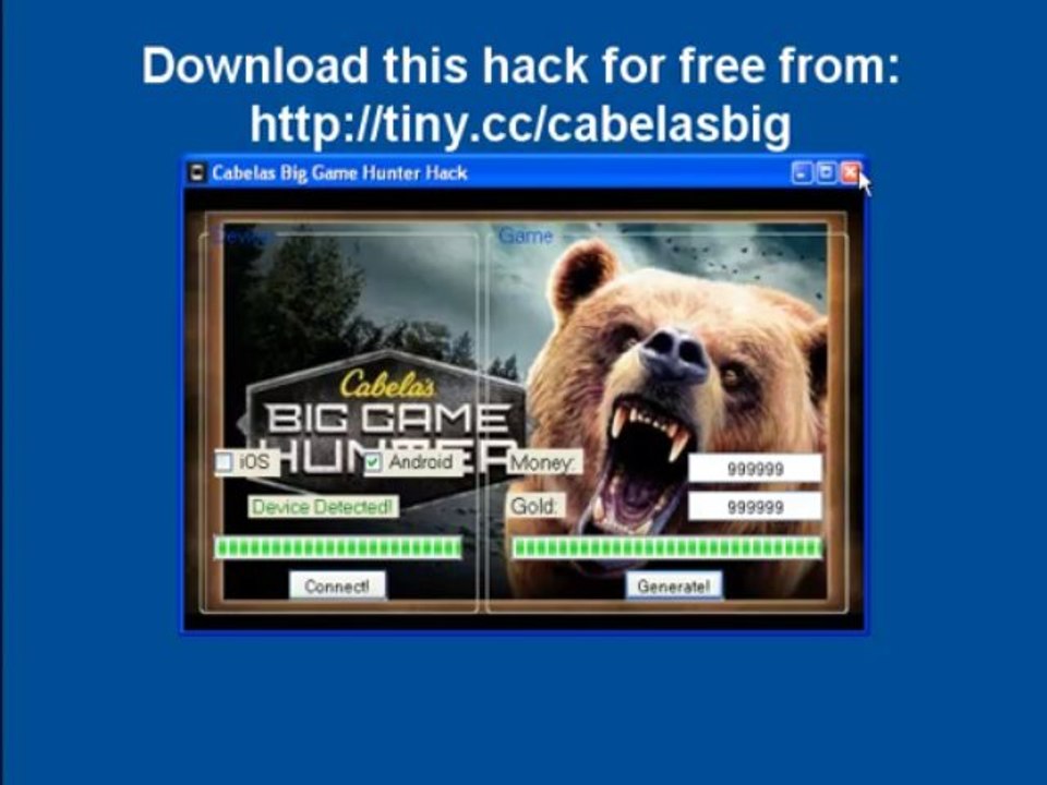 Cabelas Big Game Hunter Hack Updated (money and gold)