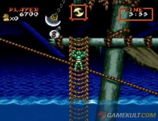 Super Ghouls'N Ghosts - Des navires hantés