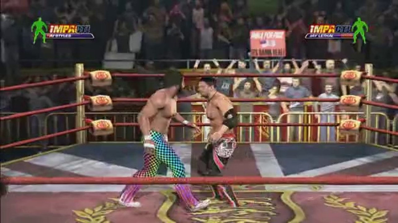 TNA Impact ! - AJ Styles vs Jay Lethal