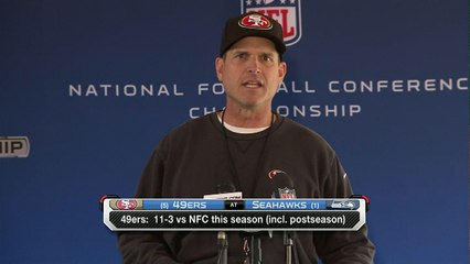 Jim Harbaugh: 'Happy wife, happy life'