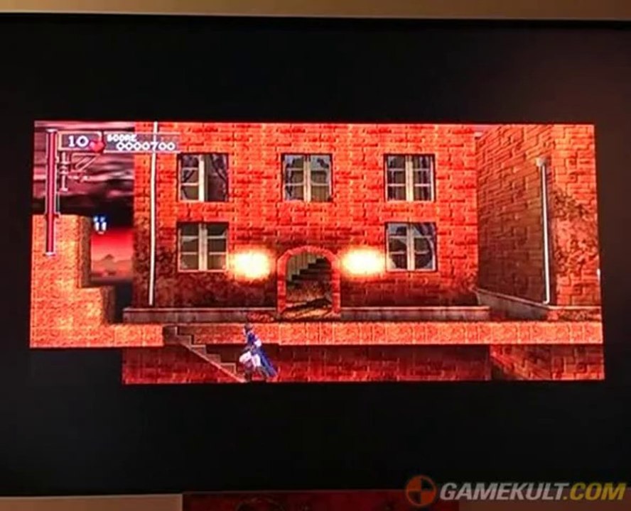 Castlevania : The Dracula X Chronicles - Gameplay à l'E3 2007