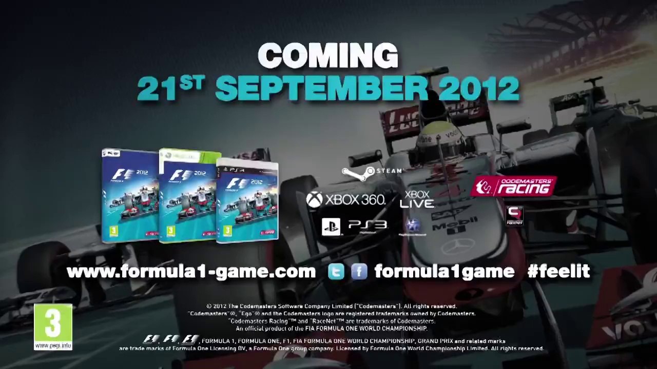 F1 2012 - Improvements Trailer