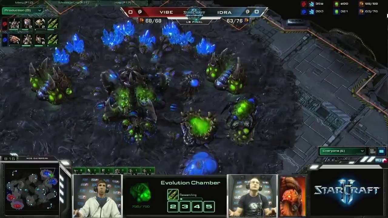 StarCraft II : Wings of Liberty - MLG Raleigh - Vibe vs Idra - Match 1