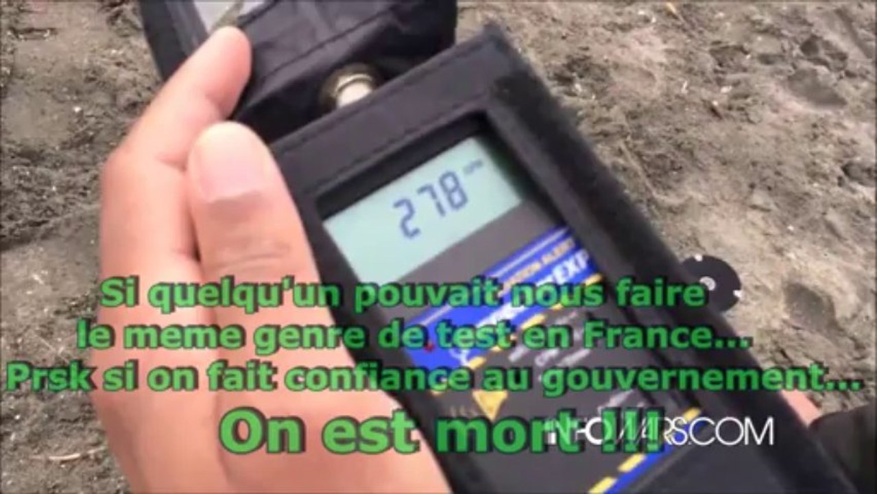 Des niveaux élevés de radiation confirmé en Californie