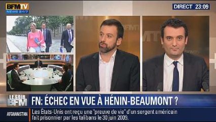 Le Soir BFM: Municipales à Hénin-Beaumont: le FN est en tête des intentions de vote au 1er tour - 15/01 3/4