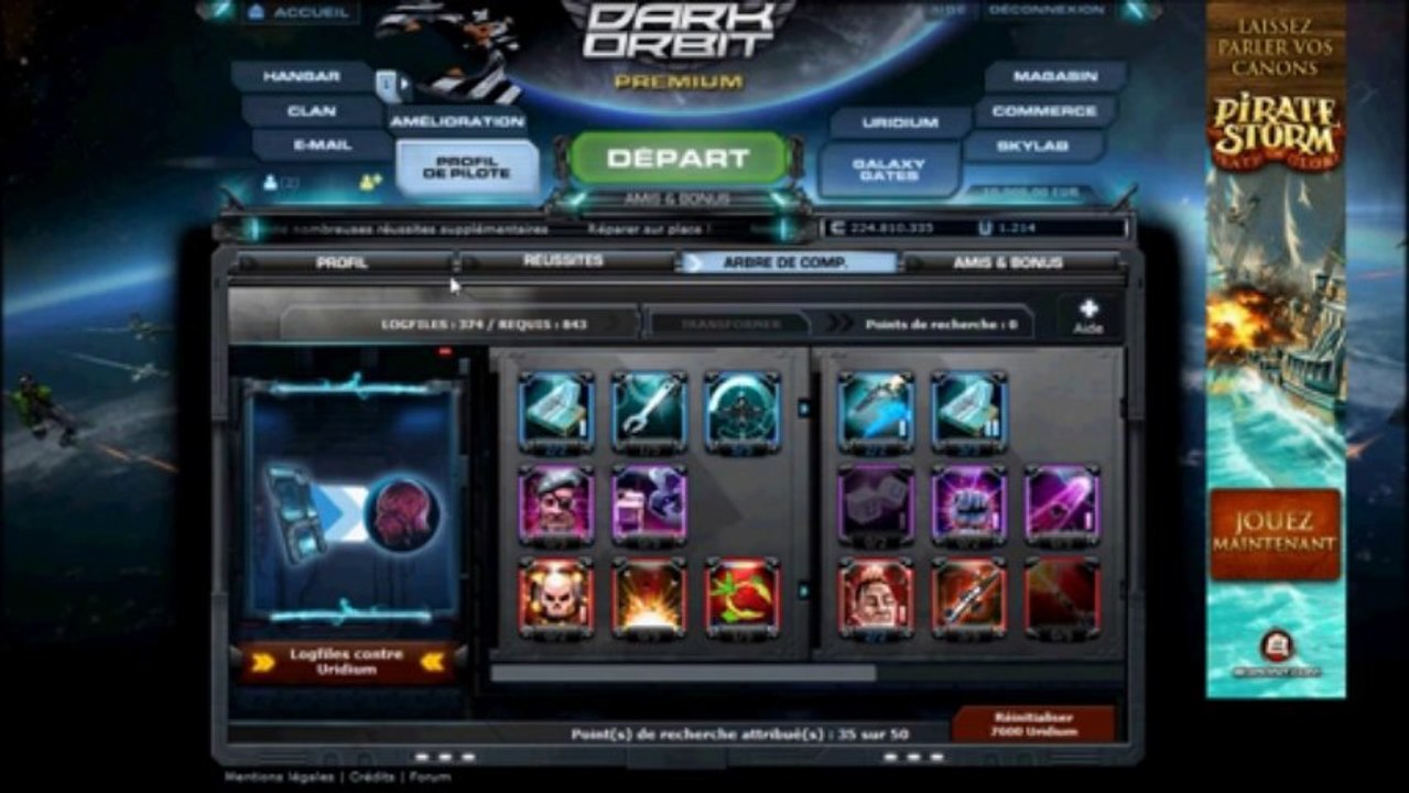 GameTag.com - Buy Sell Accounts - Darkorbit _ Sell account French1