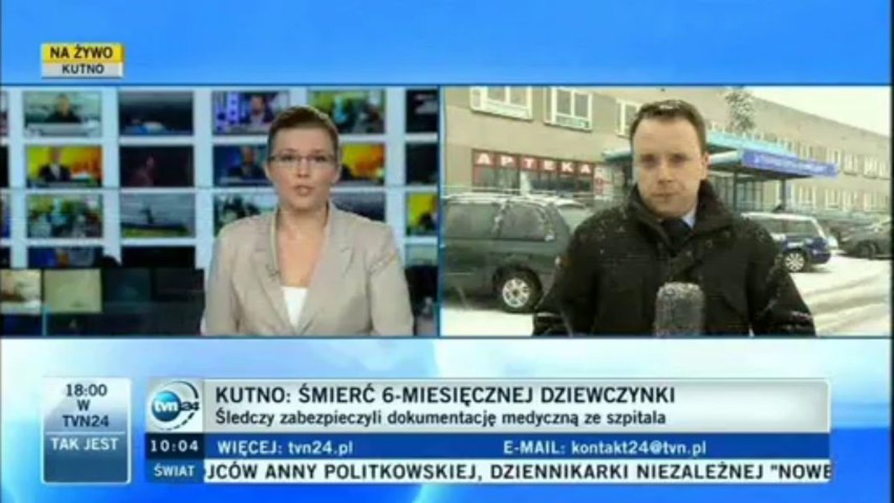 Śmierć pół rocznej Basi w wyniku powikłań poszczepiennych (15.01.2014)