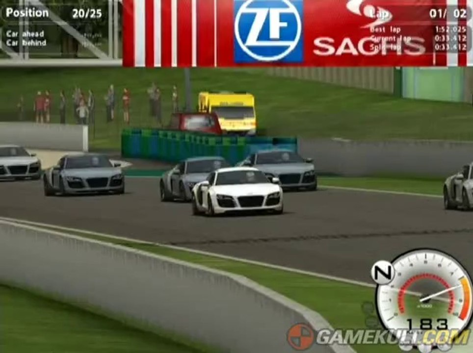 GTR Evolution - Le ralenti