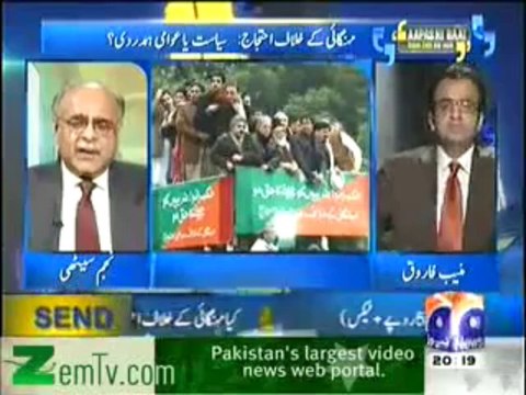 Aapas Ki Baat (22nd December 2013) Mehengai Ke Khilaaf Ehtijaj Siasat Ya Awami Hamdardi_2