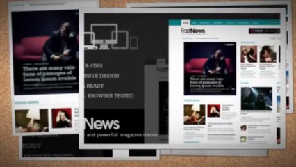 Fast News Stylish WordPress Theme Download