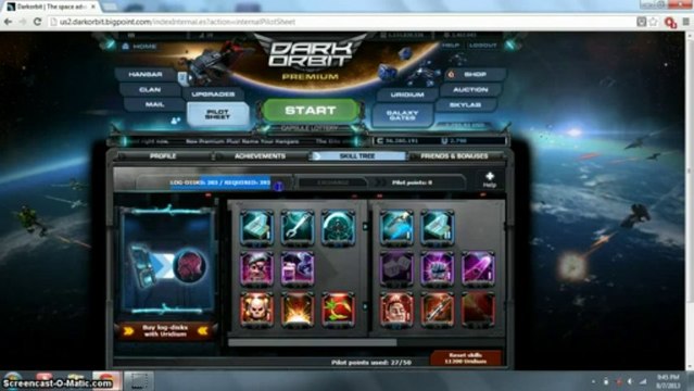 GameTag.com - Buy Sell Accounts - Darkorbit account for sale 90$