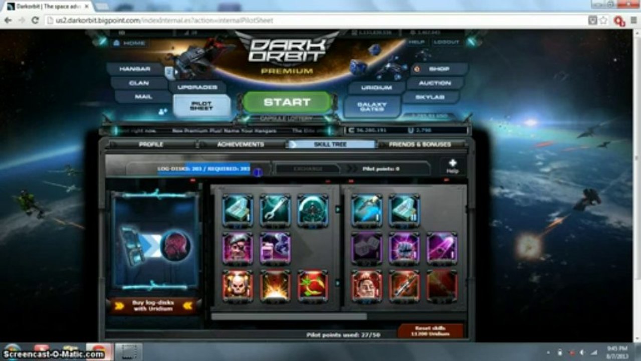 GameTag.com - Buy Sell Accounts - Darkorbit account for sale 90$