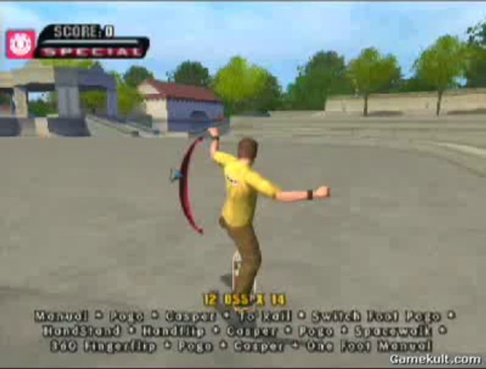 Tony Hawk's Underground - Petite séance de flat