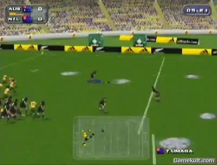 Rugby 2004 - Le pack des Blacks en action