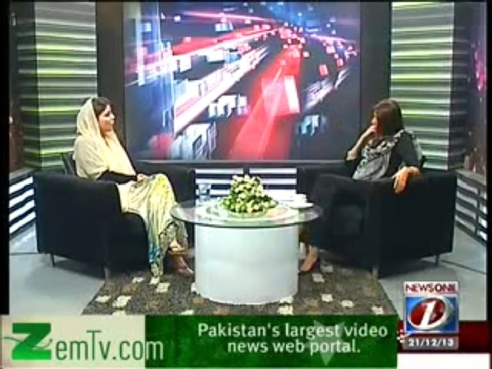 Ab Kiya Hoga (21st December 2013) Naz Baloch (PTI) Exclusive on Youth Policies & Current Situations