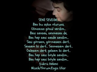 Şükrü Kekevi & Engin Utar Seni Sevdim