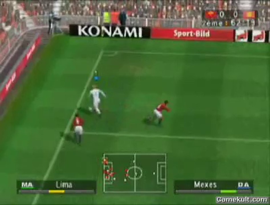 Pro Evolution Soccer 3 - Auxerre met la pression