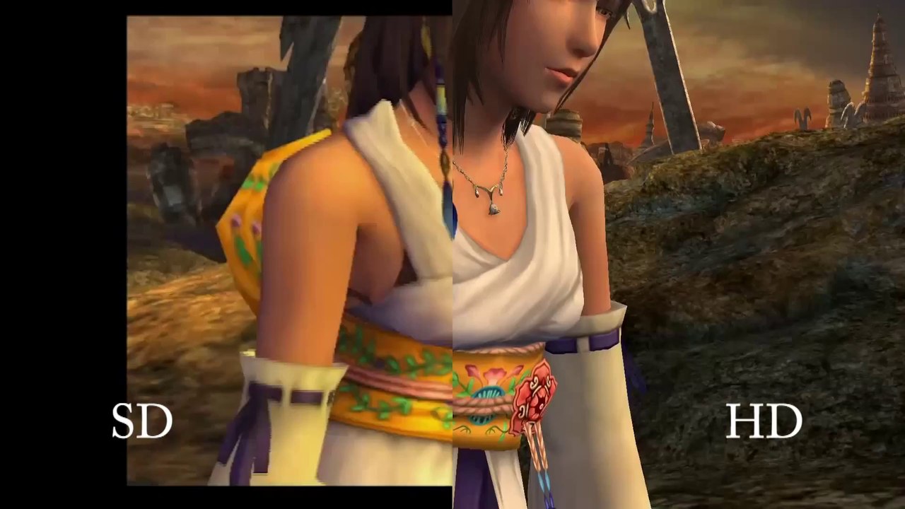 Final Fantasy X | X2 HD Remaster - Comparaison SD / HD