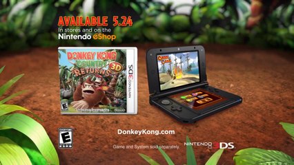 Donkey Kong Country Returns 3D - Spot TV