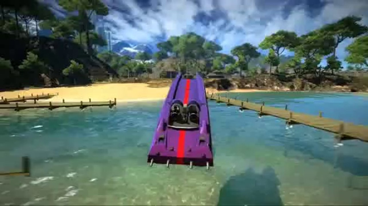 Just Cause 2 - Cascades en véhicules