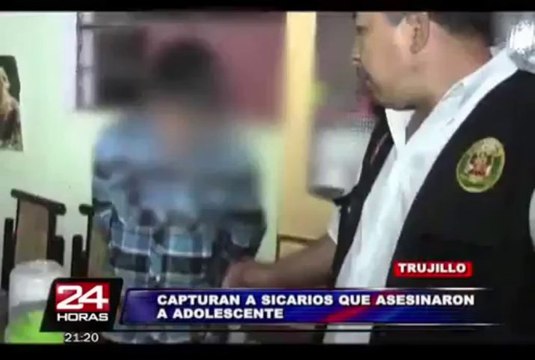 Trujillo: capturan a dos adolescentes implicados en asesinato a menor de edad