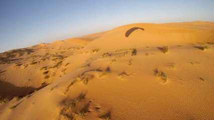 Vol du soir à Wahiba Sands - Sultanat d'Oman