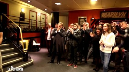 Emmanuel Moire fête son double disque de platine à l'Olympia