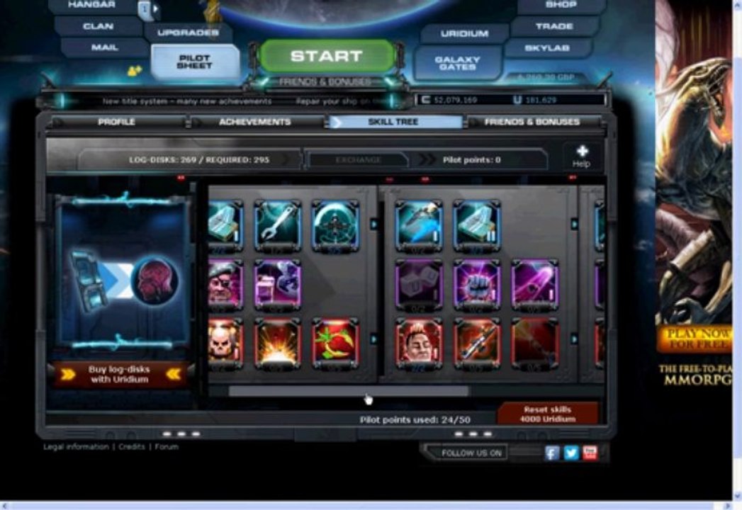 GameTag.com - Buy Sell Accounts - Darkorbit GE2 Full Elite account for sell 20e Paysafe Card