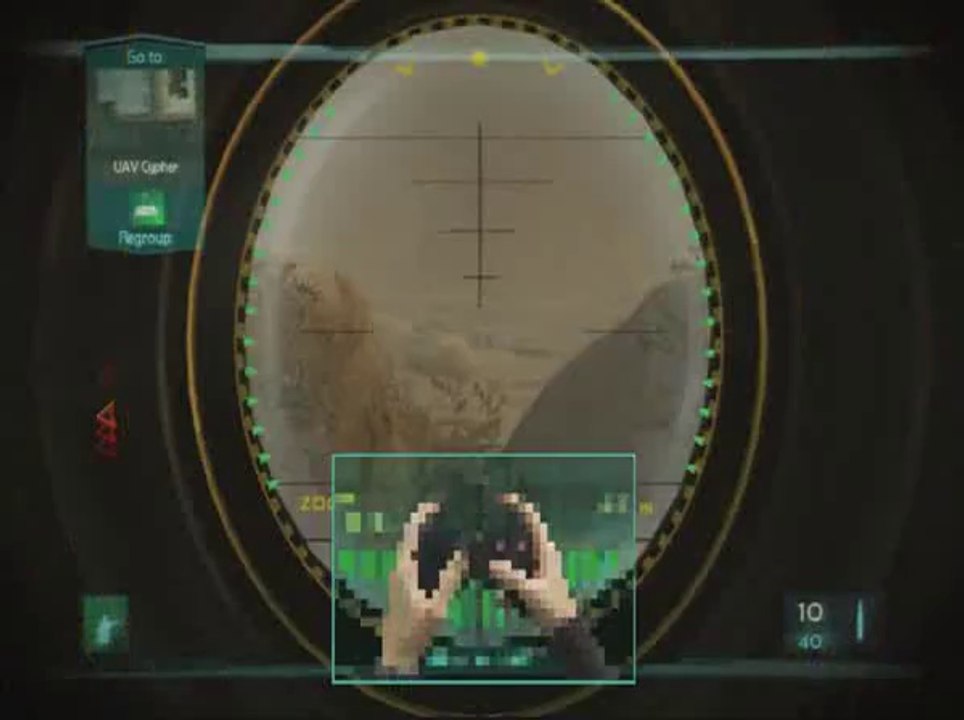 Tom Clancy's Ghost Recon Advanced Warfighter 2 - Sixaxis Part 1 : Scope