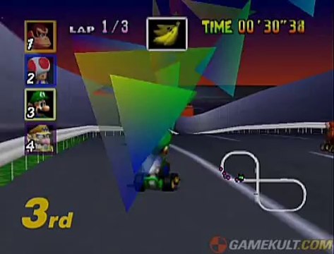 Mario Kart 64 - Luigi Street racing