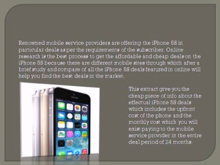 Apple iPhone 5S Deals