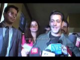 Salman Khan and Daisy Shah went to watch Sholay 3D & what did he comment on sholay? must watch