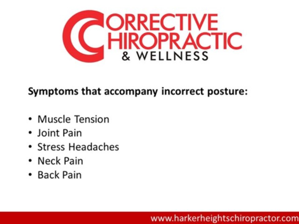 Chiropractor Harker Heights: Posture Correction