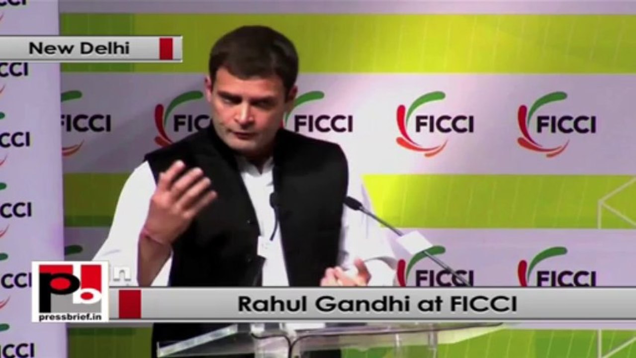 Rahul Gandhi: You need absolutely 100% growth to fight poverty