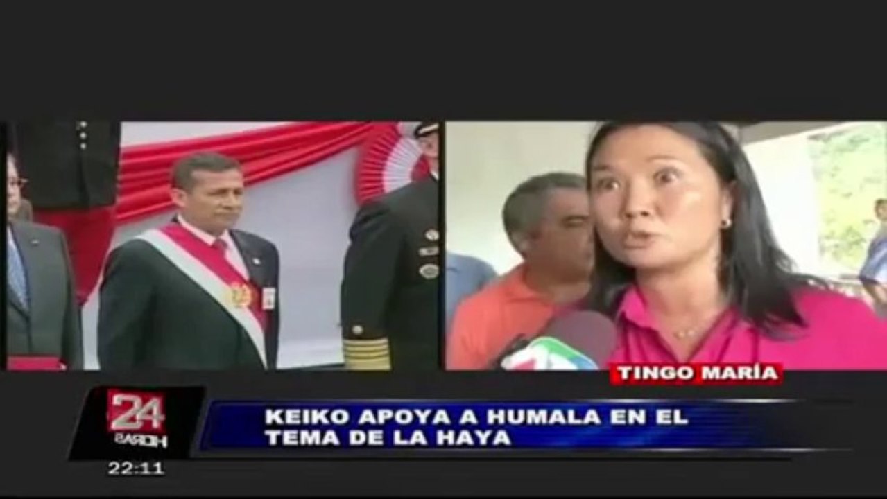 Keiko Fujimori pide unidad y respaldar al presidente ante fallo de La Haya
