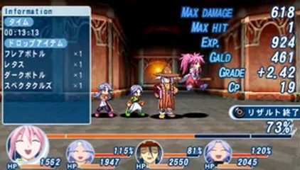 Tales of Phantasia : Narikiri Dungeon X - Combat Arche