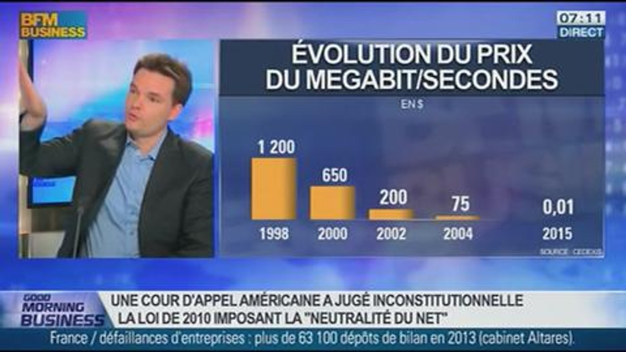 Internet: la neutralité du net jugée par une cour d'appel, Julien Coulon, dans GMB - 16/01