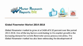 Global Flowmeter Market 2014-2018