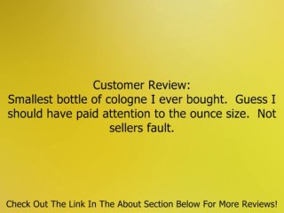 Cool Water By Davidoff For Men Review