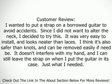 Planet Waves Acoustic Guitar Quick-Release System Review