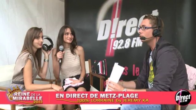 Caroline & Christelle - Mirabelle 2011 - Direct FM - 12 aout