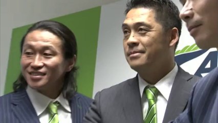 ガイナーレ　岡野ＧＭ、松波新監督が会見