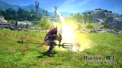Final Fantasy XIV : A Realm Reborn - Job Actions Trailer