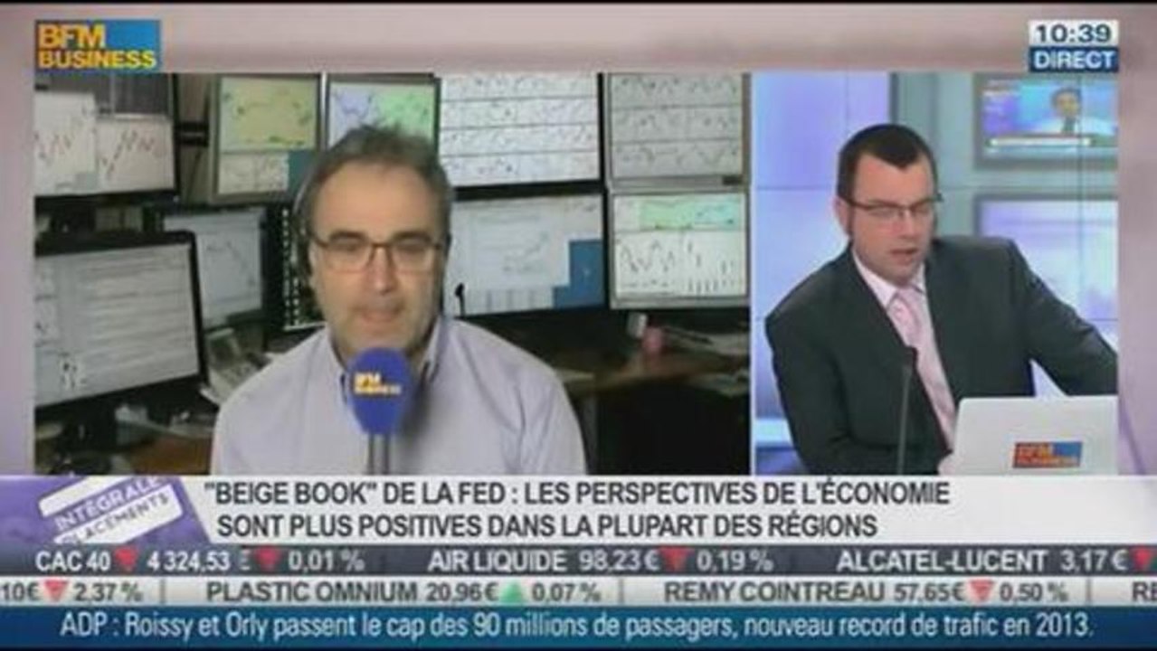 Le Match des traders: Jean-Louis Cussac VS Alexandre Baradez, dans Intégrale Placements - 16/01