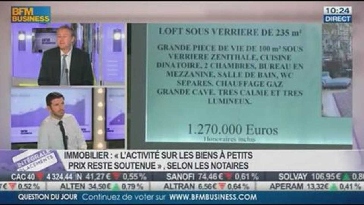 Immobilier: les prix pourraient encore baisser en 2014: Olivier Marin, dans Intégrale Placements – 16/01